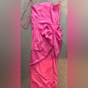 Elegant Pink Women's Dress